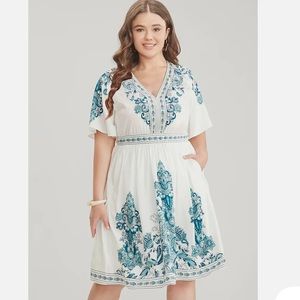 NWT Bloomchic midi dress size 26